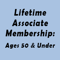 Lifetime Associate Membership - Ages 50 & Under