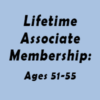 Lifetime Associate Membership - Ages 51-55