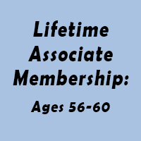 Lifetime Associate Membership - Ages 56-60